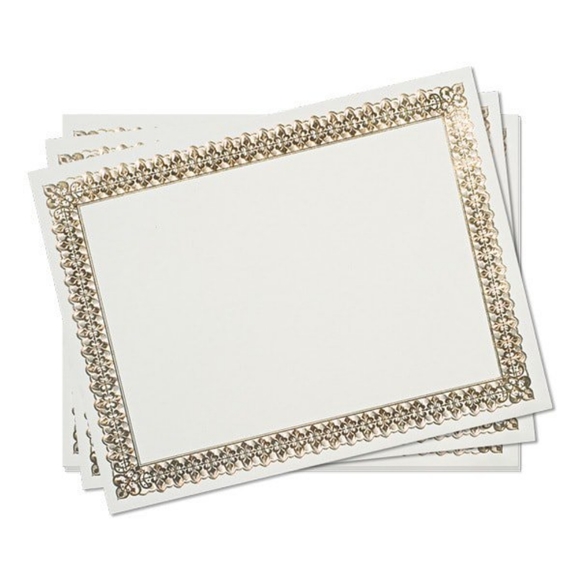 Gartner Studios 36004-S Gold Foil Certificate, 15 Pack - Picture 6 of 10